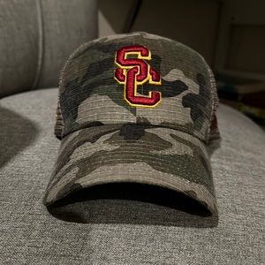 USC PAC 12 camo baseball cap